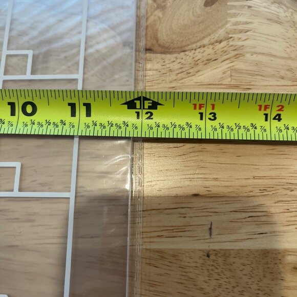 Clear Magnetic Acrylic Dry Erase Board - New w/ Markers & Eraser - Picture 10 of 10